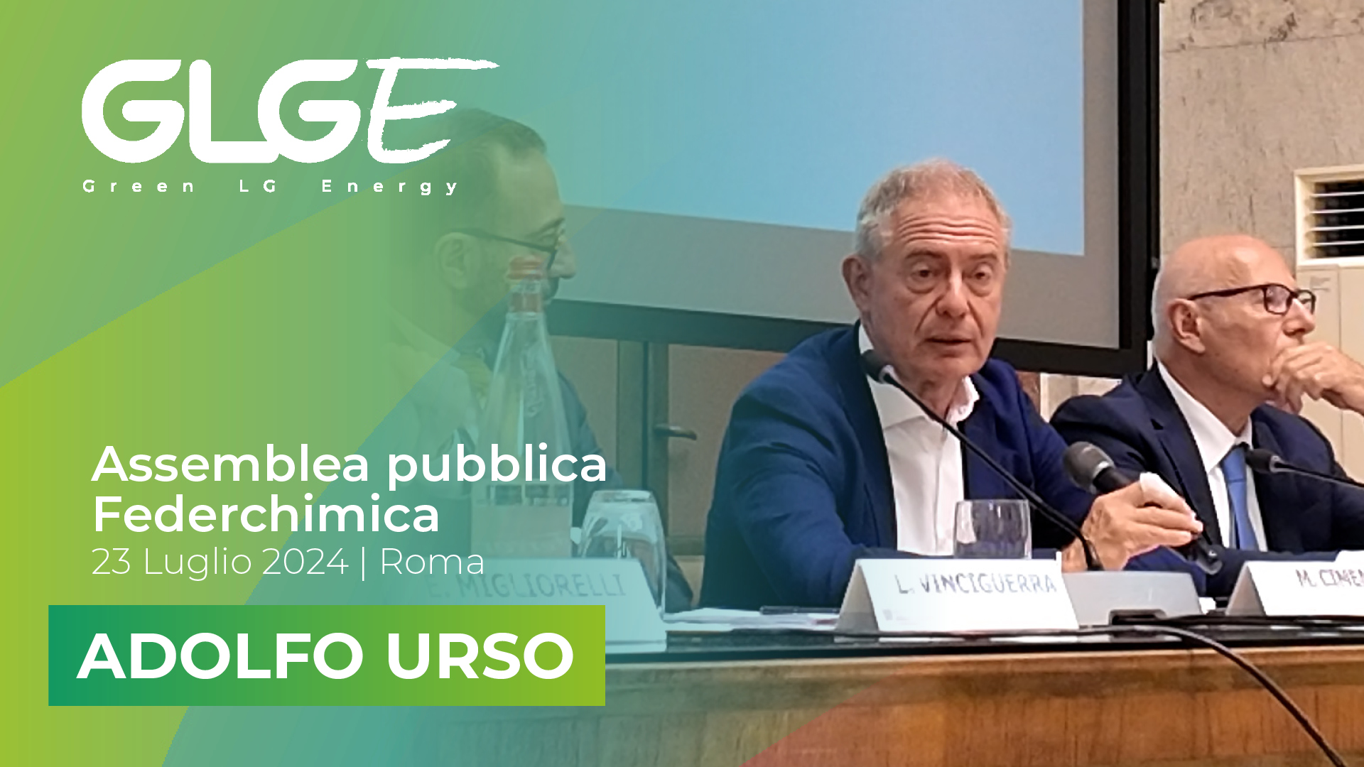 GLGE | Assemblea pubblica Federchimica-Assogasliquidi 2024 | ADOLFO URSO